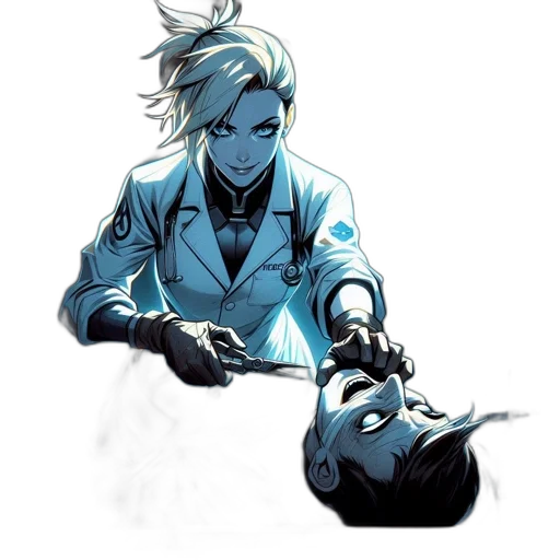 staff, mask, comic book art, concept art transparent PNG cut-out