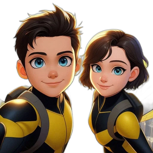 cartoon, concept art, comic book art, 3d render transparent PNG cut-out
