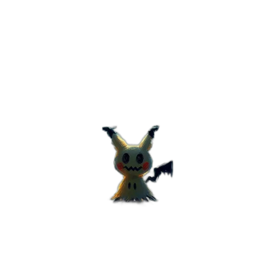 creature, animal, staff, weapon transparent PNG cut-out