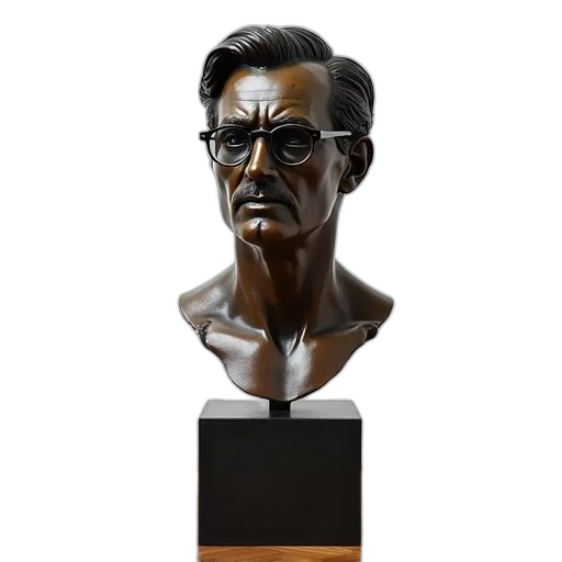 face, staff, 3d render, photorealistic transparent PNG cut-out