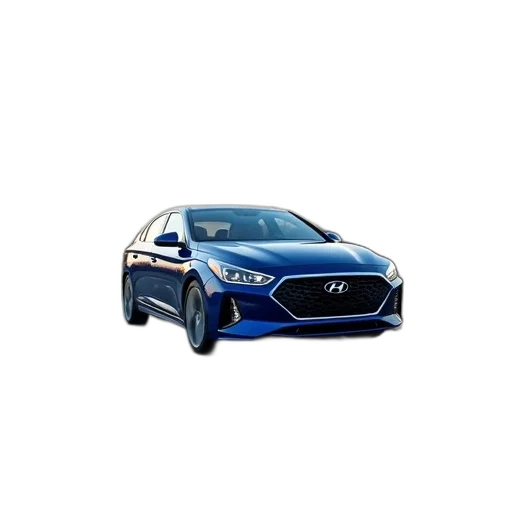 car, photorealistic, 3d render, hyundai transparent PNG cut-out