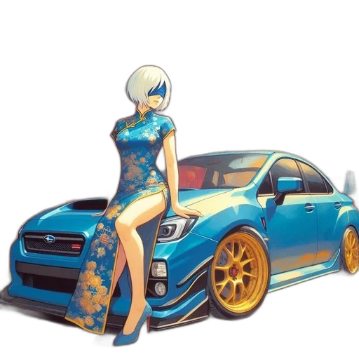 car, dress, robot, weapon transparent PNG cut-out