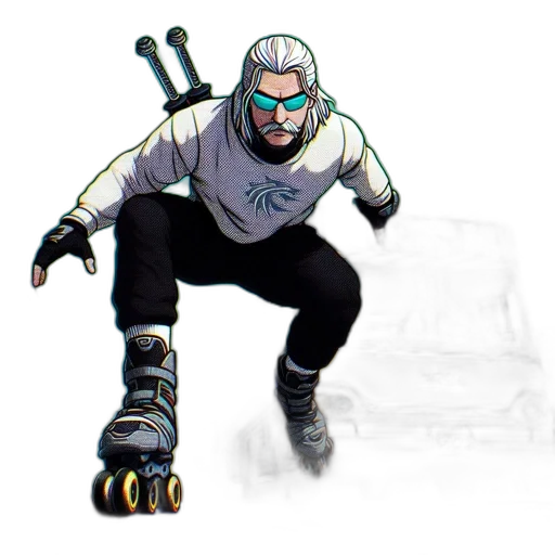 robot, weapon, staff, animal transparent PNG cut-out