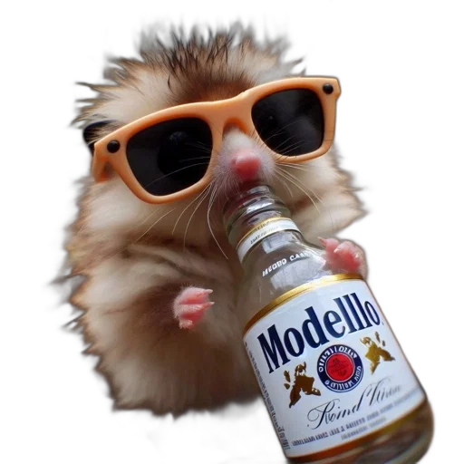 animal, bottle, creature, jacket transparent PNG cut-out