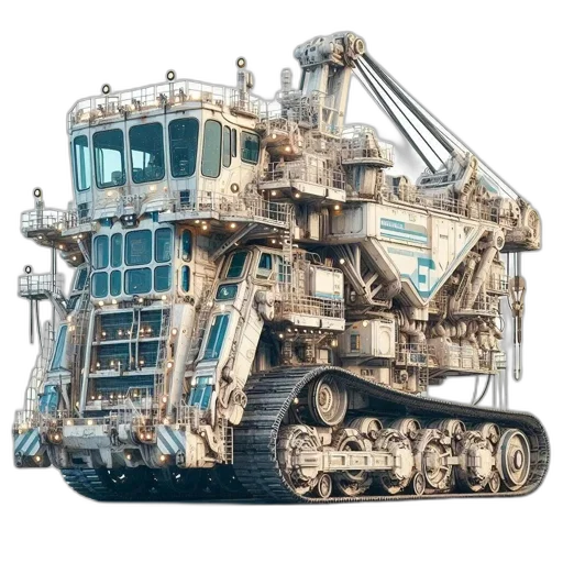 robot, building, car, furniture transparent PNG cut-out