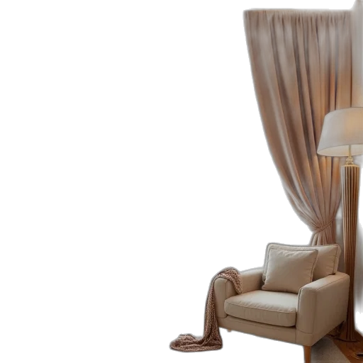 furniture, staff, crown, 3d render transparent PNG cut-out