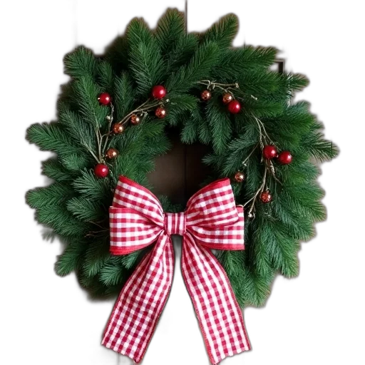 hat, christmas, wreath, wood transparent PNG cut-out