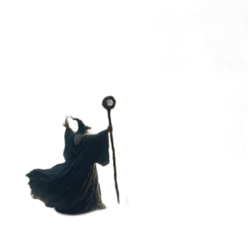 staff, dress, sword, umbrella transparent PNG cut-out