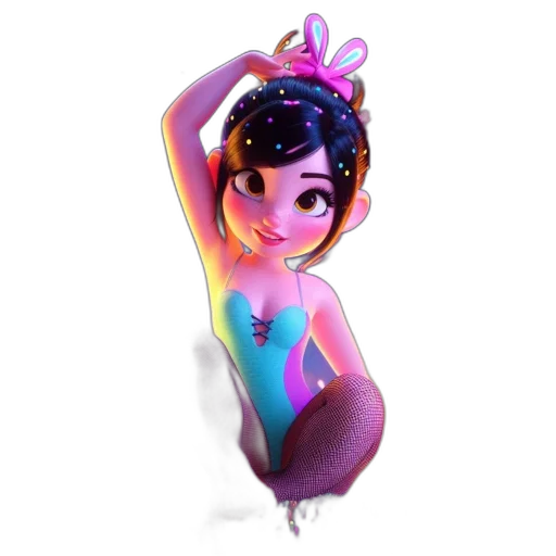 dress, jewelry, crown, 3d render transparent PNG cut-out