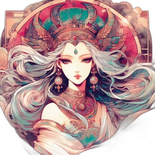 jewelry, mask, crown, face transparent PNG cut-out
