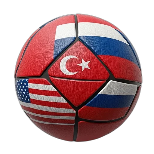illustration, ball, countries, flags transparent PNG cut-out