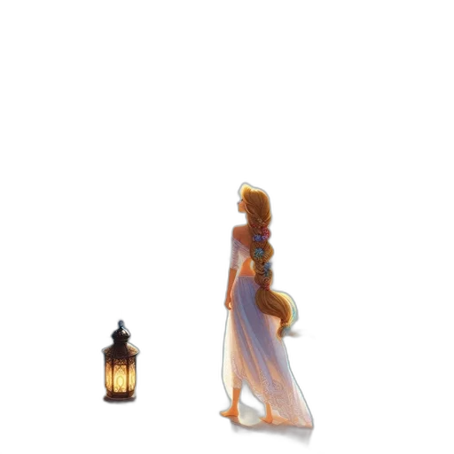 dress, crown, staff, bottle transparent PNG cut-out