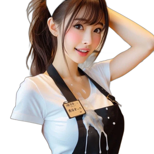 staff, dress, robot, face transparent PNG cut-out