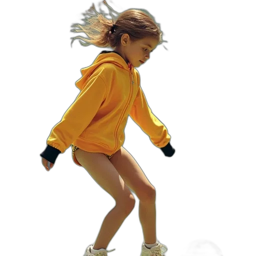 jacket, hair, concept art, photorealistic transparent PNG cut-out