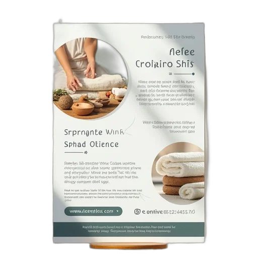 two, page, flyers, all transparent PNG cut-out