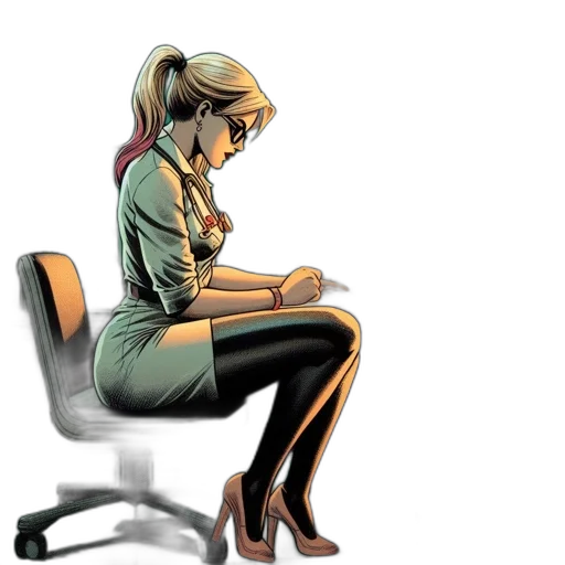 furniture, staff, comic book art, concept art transparent PNG cut-out