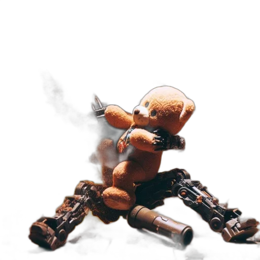 robot, weapon, staff, concept art transparent PNG cut-out