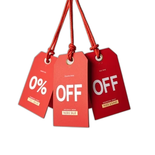 sale, price, tags, special transparent PNG cut-out