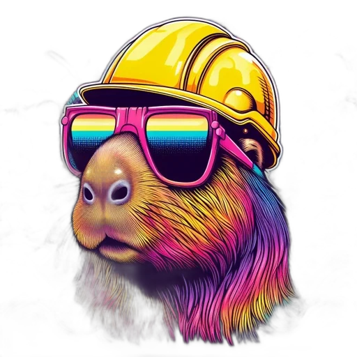 animal, hair, concept art, photorealistic transparent PNG cut-out