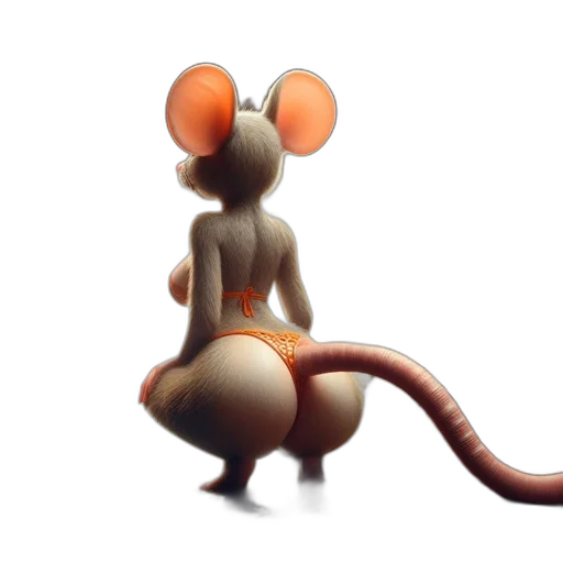animal, creature, 3d render, concept art transparent PNG cut-out