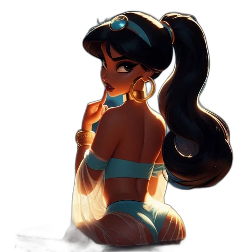 dress, staff, hat, concept art transparent PNG cut-out