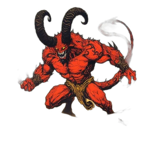 dragon, creature, staff, weapon transparent PNG cut-out