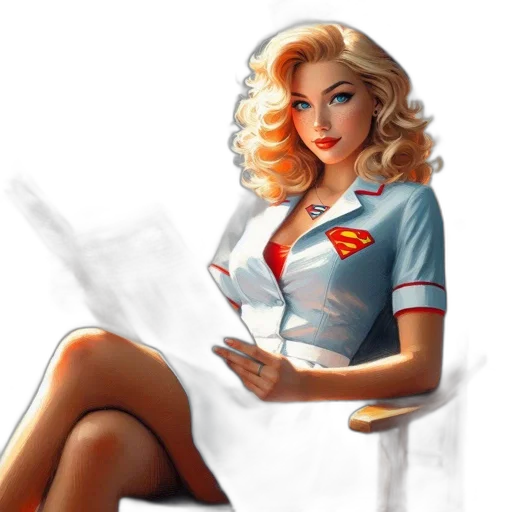 staff, comic book art, concept art, photorealistic transparent PNG cut-out