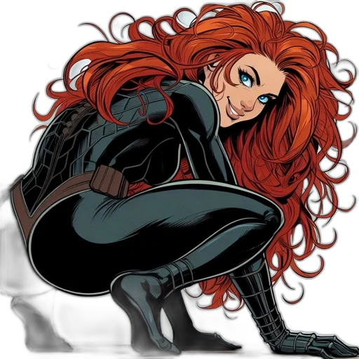 jacket, hair, comic book art, concept art transparent PNG cut-out