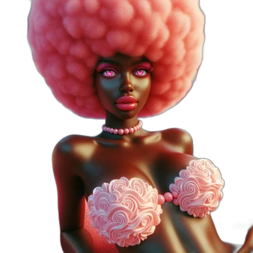 crown, hat, hair, concept art transparent PNG cut-out