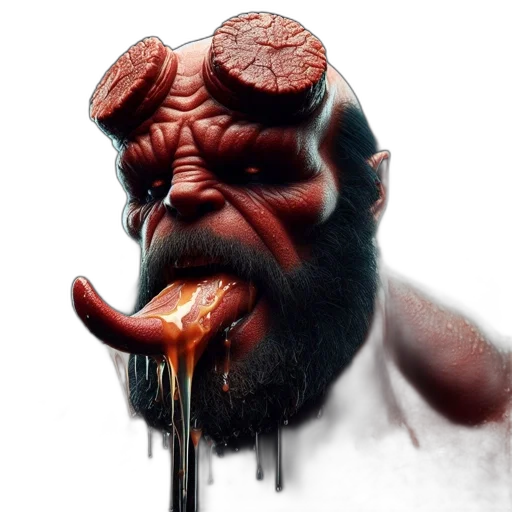 face, food, creature, mask transparent PNG cut-out