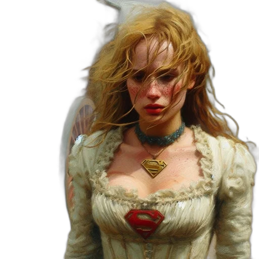 jewelry, face, dress, fantasy art transparent PNG cut-out