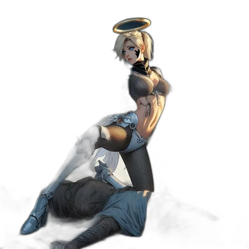 staff, weapon, robot, dress transparent PNG cut-out