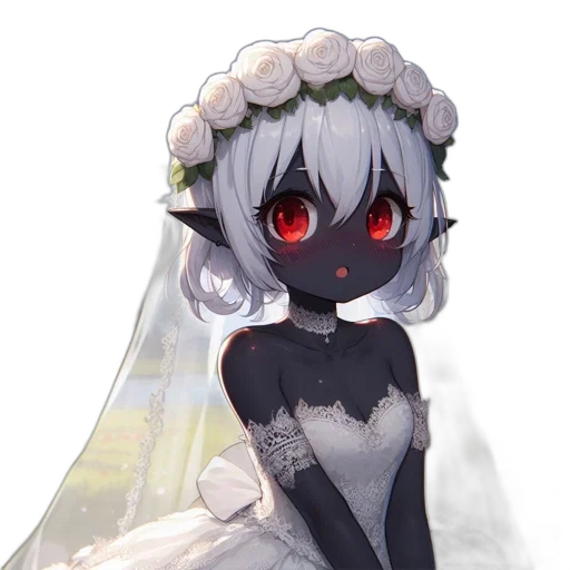 dress, mask, crown, robot transparent PNG cut-out