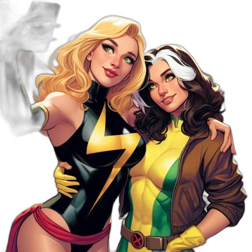 comic book art, concept art, fantasy art, cartoon transparent PNG cut-out