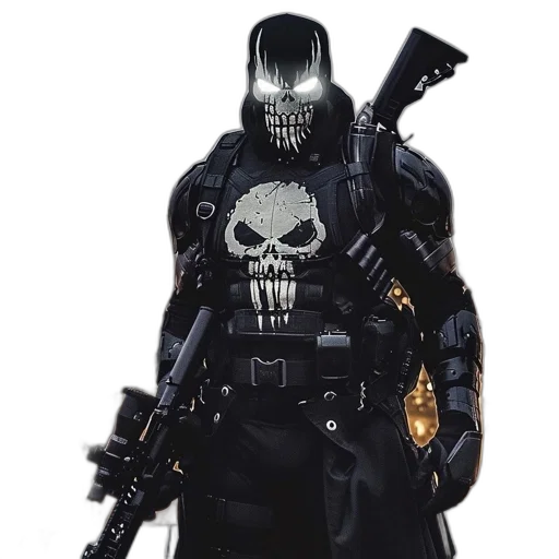 weapon, mask, concept art, comic book art transparent PNG cut-out