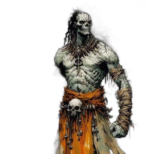 creature, staff, concept art, fantasy art transparent PNG cut-out