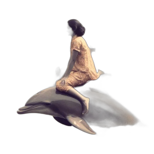 dress, creature, staff, umbrella transparent PNG cut-out
