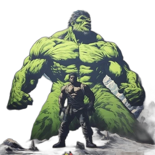 comic book art, concept art, fantasy art, 3d render transparent PNG cut-out