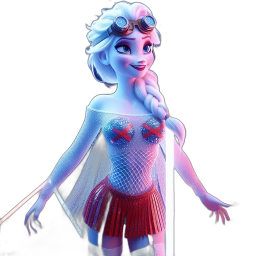 dress, creature, robot, concept art transparent PNG cut-out