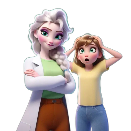 staff, 3d render, concept art, cartoon transparent PNG cut-out