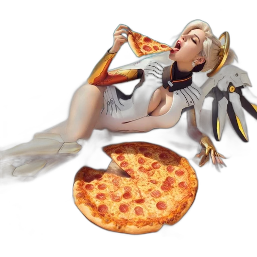 food, dragon, concept art, 3d render transparent PNG cut-out