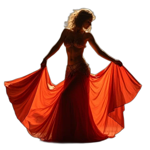 dress, jewelry, concept art, 3d render transparent PNG cut-out
