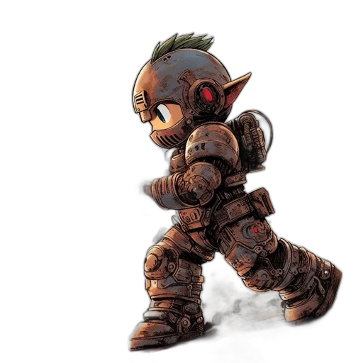 robot, weapon, creature, concept art transparent PNG cut-out