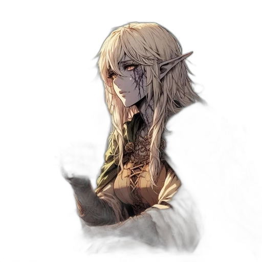 staff, mask, face, creature transparent PNG cut-out