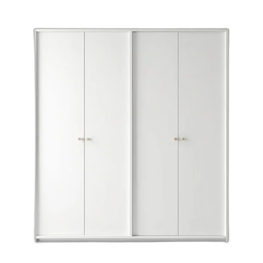 furniture, white, double, wardrobe transparent PNG cut-out