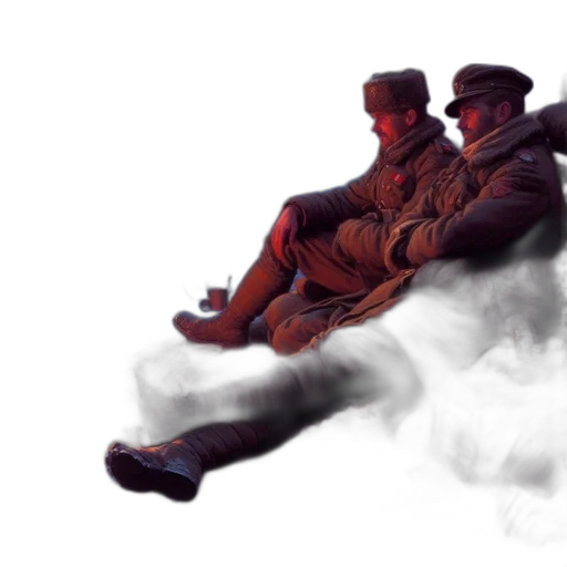 jacket, hat, concept art, watercolor transparent PNG cut-out