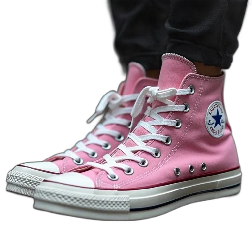 shoes, 3d render, photorealistic, vaporwave transparent PNG cut-out