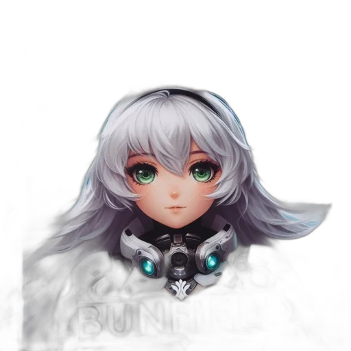 robot, face, staff, dragon transparent PNG cut-out