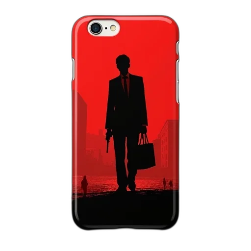 red, godfather, minimal, movie transparent PNG cut-out