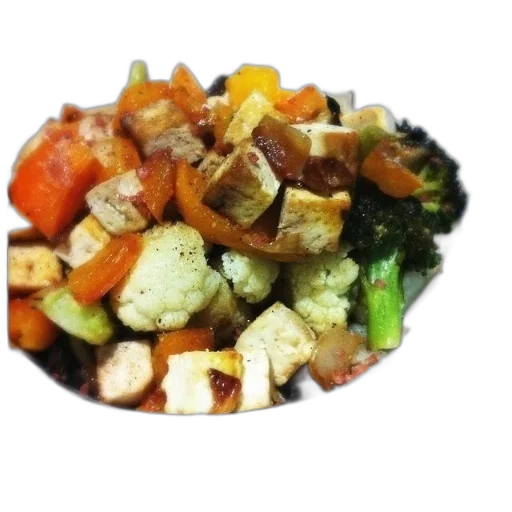 food, bowl, vegetables, including transparent PNG cut-out